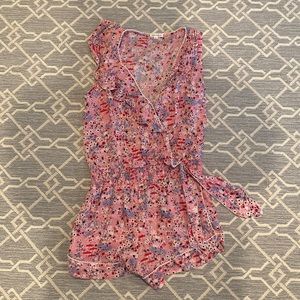 Poupette St Barth short jumper with pockets. Size womens small